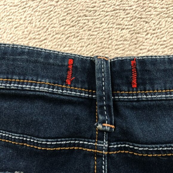 Guess Womens Jeans Sze 34 Low Rise Jeggings Skinny Leg Blue Denim Classic Casual - Picture 14 of 16